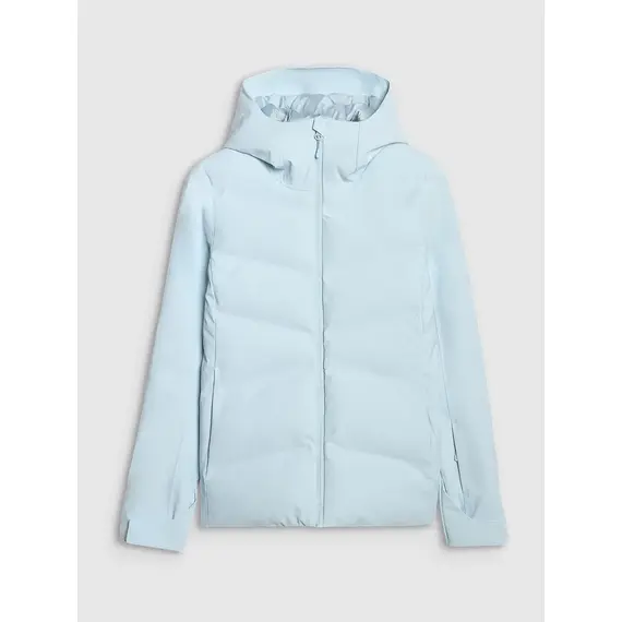 4F ocieplana kurtka narciarska damska z kieszeniami 4FWAW25TTJAF0806