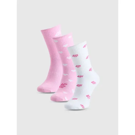 4F skarpetki dla dziewczynki za kostke 3-pak