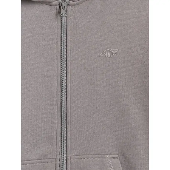 4F bluza dresowa chłopięca na zamek