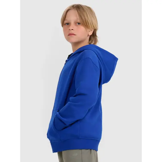 4F bluza dresowa chłopięca na zamek