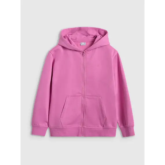 4F bluza dresowa dla dziewczynek rozpinana