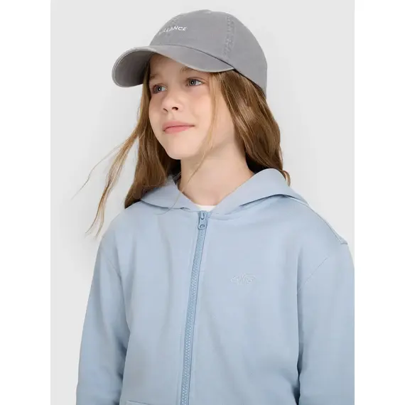 4F bluza dresowa dla dziewczynek rozpinana