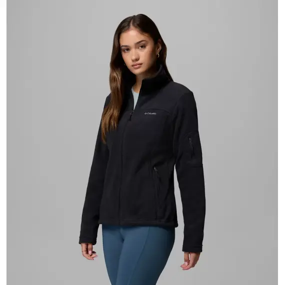 COLUMBIA bluza polarowa damska z zamkiem Fast Trek II czarny