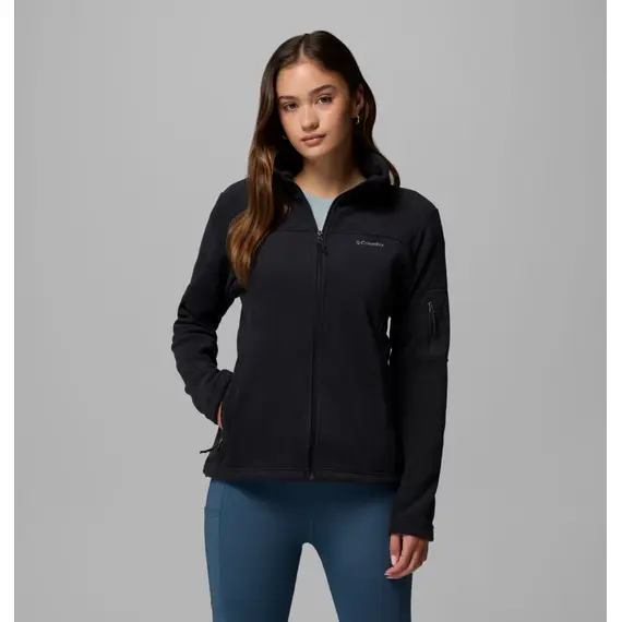 COLUMBIA bluza polarowa damska z zamkiem Fast Trek II czarny