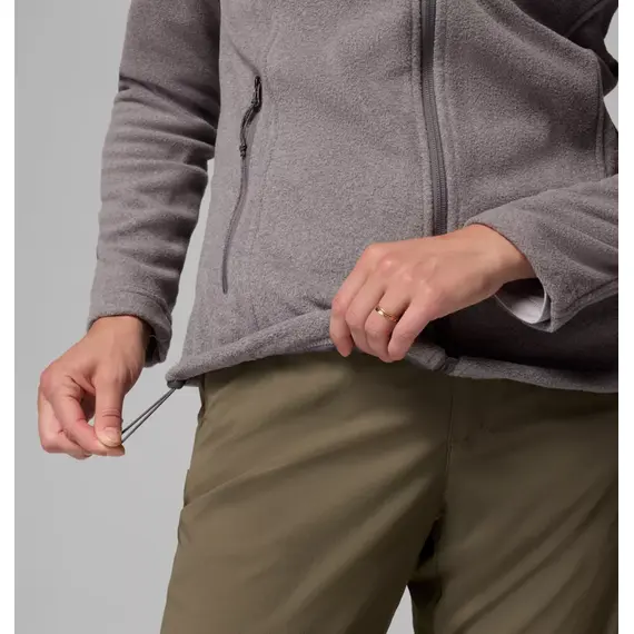 COLUMBIA bluza polarowa damska z zamkiem Fast Trek II szary