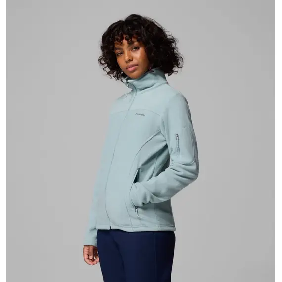 COLUMBIA bluza polarowa damska z zamkiem Fast Trek II niebieski