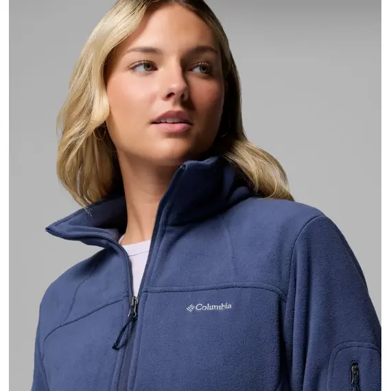 COLUMBIA bluza polarowa damska z zamkiem Fast Trek II granatowy