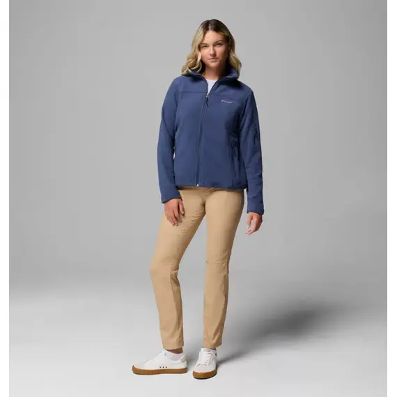 COLUMBIA bluza polarowa damska z zamkiem Fast Trek II granatowy