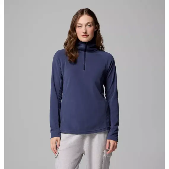 COLUMBIA damska bluza polarowa Glacial IV z zamkiem granatowy