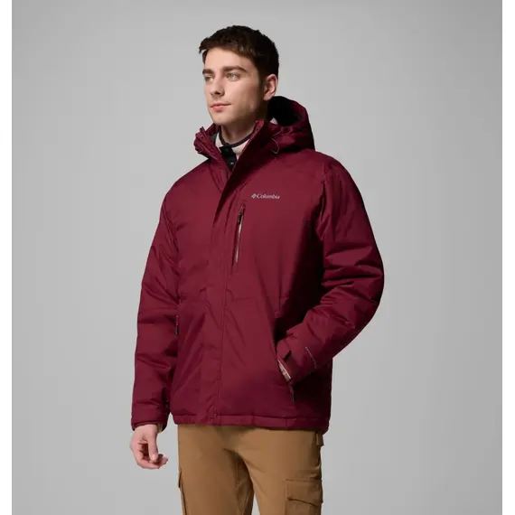 COLUMBIA kurtka zimowa męska Oak Harbor II bordowy