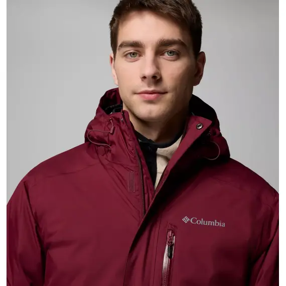COLUMBIA kurtka zimowa męska Oak Harbor II bordowy