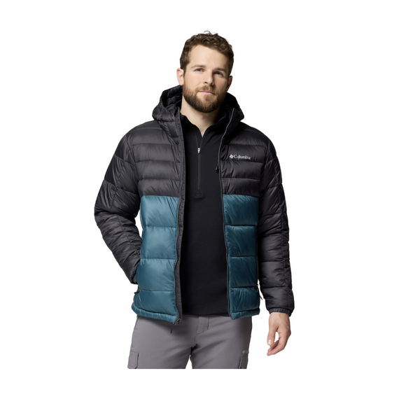 COLUMBIA kurtka puchowa zimowa męska Buck Buttle II Insulated niebieski