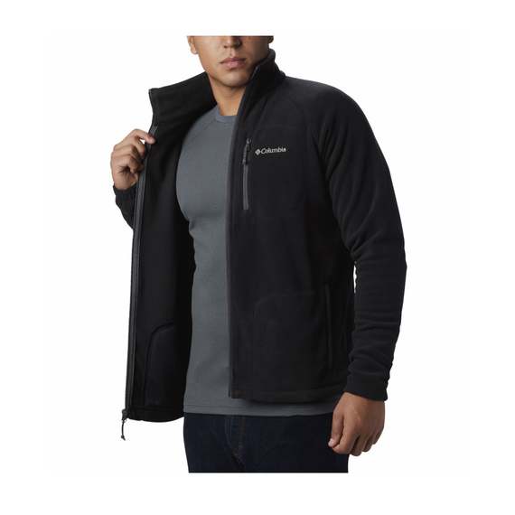 COLUMBIA bluza polarowa męska z zamkiem Fast Trek II czarny