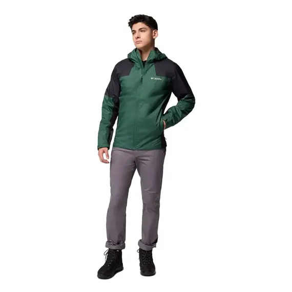 COLUMBIA kurtka przeciwdeszczowa męska Inner Limits III zielony