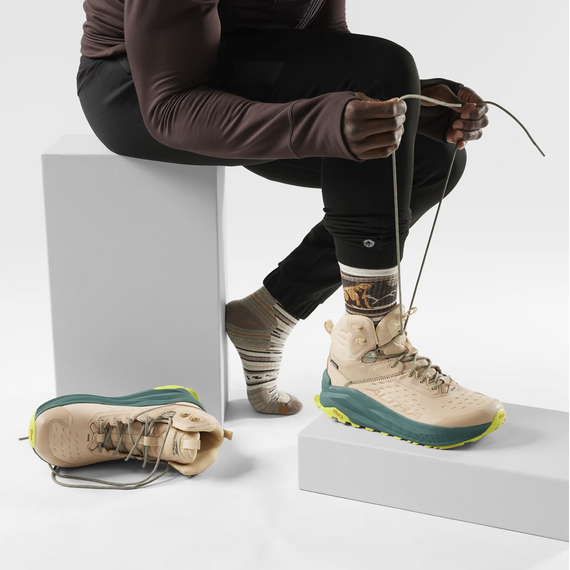 SMARTWOOL skarpety trekkingowe unisex H TC BEAR MDCRW HIKE ASH brązowy