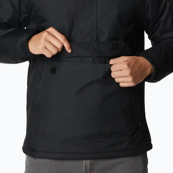 ​COLUMBIA kurtka męska przeciwdeszczowa z kapturem Challenger II czarny