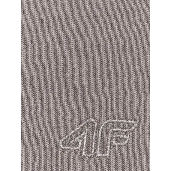 4F bluza dresowa chłopięca z kapturem 4FJWAW25TSWSM1945 szary