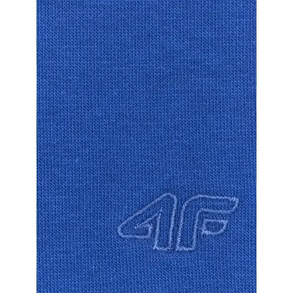 4F bluza dresowa chłopięca z kapturem 4FJWAW25TSWSM1945 niebieski