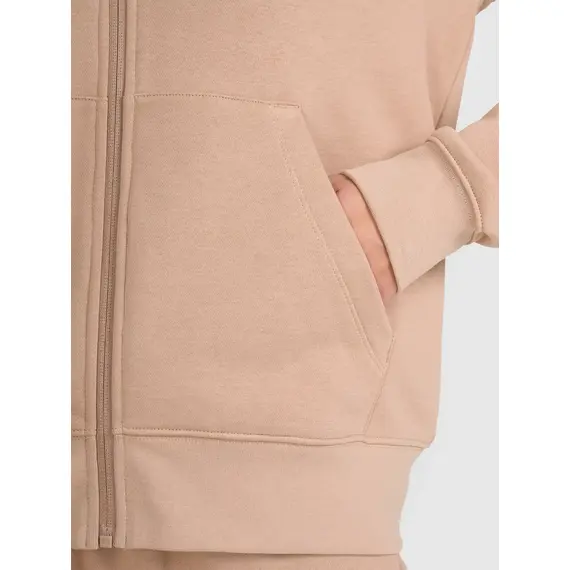 4F bluza damska rozpinana 4FWAW25TSWSF1977 beżowy