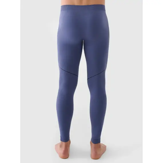 4F bezszwowa bielizna narciarska męska termoaktywna longsleeve 4FWAW25USEAM234 niebieski