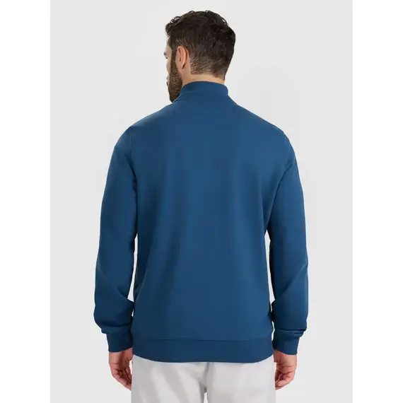 4F bluza męska bawełniana 4FWAW25TSWSM1902 zielony