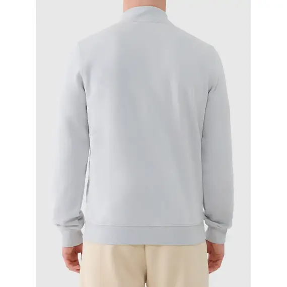 4F bluza męska bawełniana 4FWAW25TSWSM1902 szary