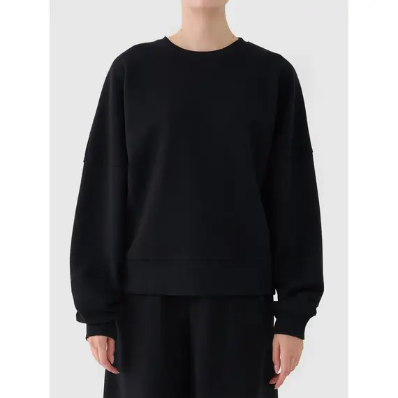 4F bluza dresowa damska 4FWAW25TSWSF1888 czarny