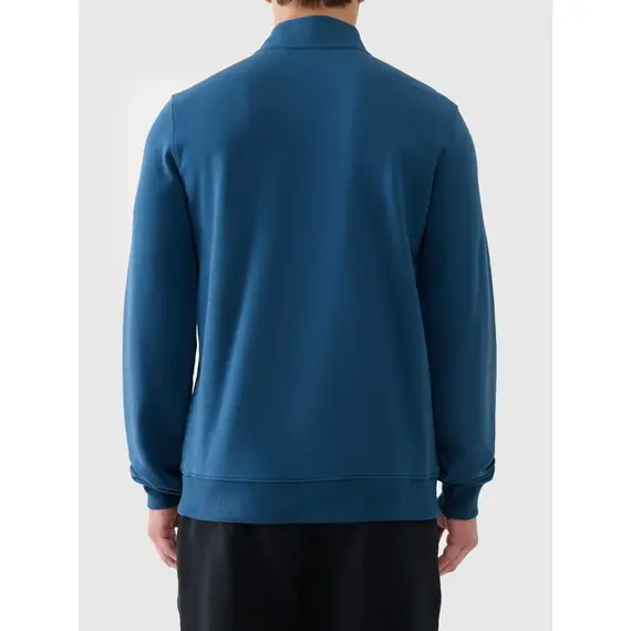 4F bluza męska bawełniana 4FWAW25TSWSM1902 zielony