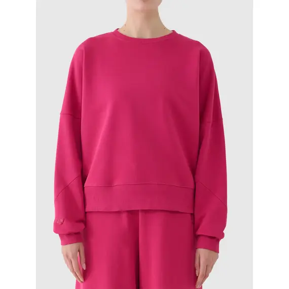 4F bluza dresowa damska 4FWAW25TSWSF1888 różowy