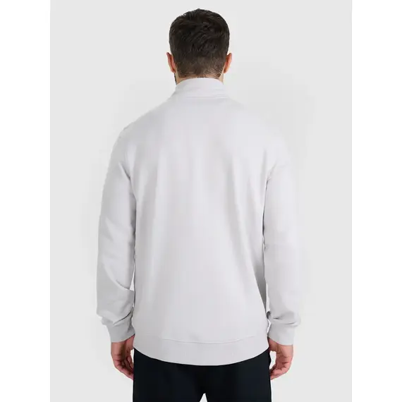 4F bluza męska bawełniana 4FWAW25TSWSM1902 szary