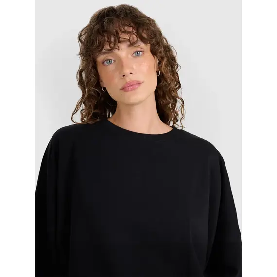 4F bluza dresowa damska 4FWAW25TSWSF1888 czarny