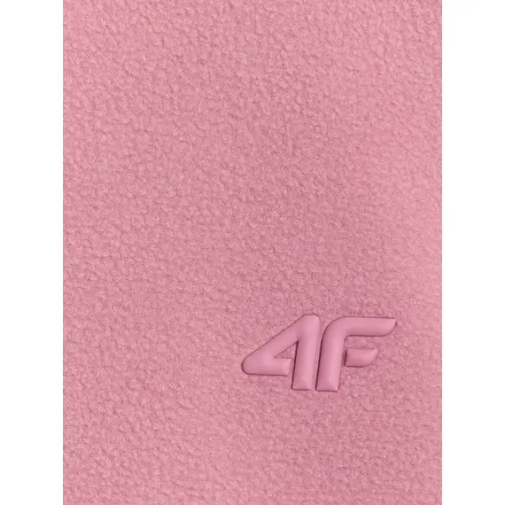 4F bluza polarowa damska polar 4FWAW25TFLEF355 różowy