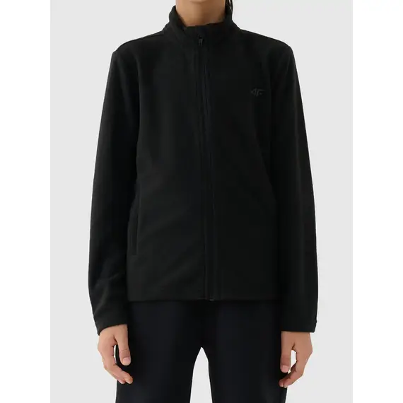 4F bluza polarowa polar dla dziewczynek 4FJWAW25TFLEF346 czarny