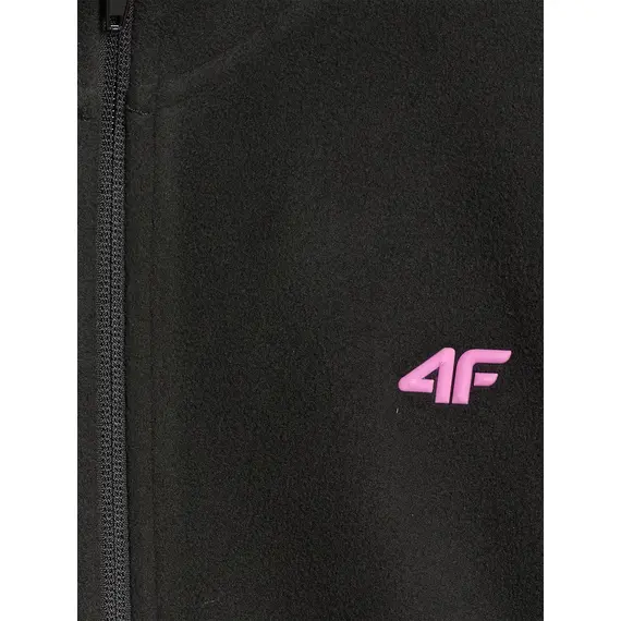 4F bluza polarowa polar dla dziewczynek 4FJWAW25TFLEF346 czarny