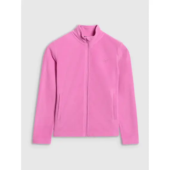 4F bluza polarowa polar dla dziewczynek 4FJWAW25TFLEF346 różowy