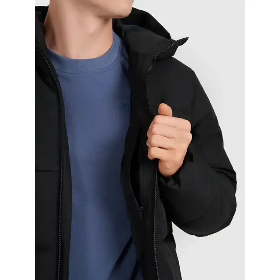 4F kurtka narciarska męska z membraną i wypełnieniem syntetycznym 4FWAW25TTJAM0788 czarny