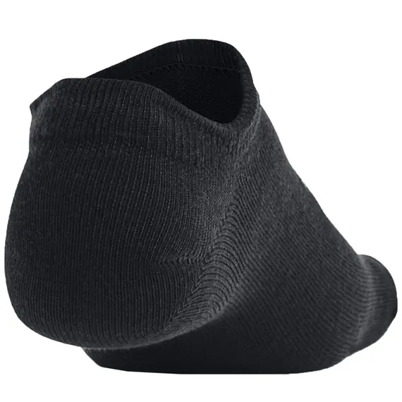 UNDER ARMOUR zestaw skarpetek stopek 6 par Essential No Show czarny