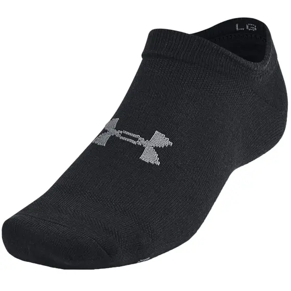 UNDER ARMOUR zestaw skarpetek stopek 6 par Essential No Show czarny