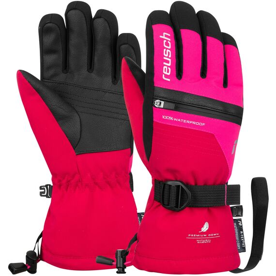 REUSCH Reusch rękawice narciarskie Lando R-TEX XT Junior różowy