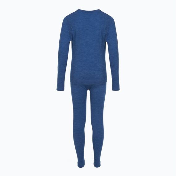 Bielizna dziecięca zestaw VIKING Flam Kids Set Merino niebieska