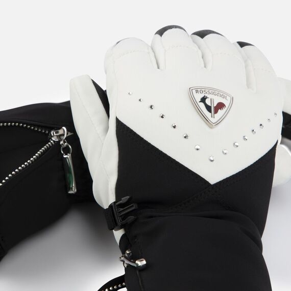 ROSSIGNOL RĘKAWICE NARCIARSKIE W ABSOLUTE IMPR G biały