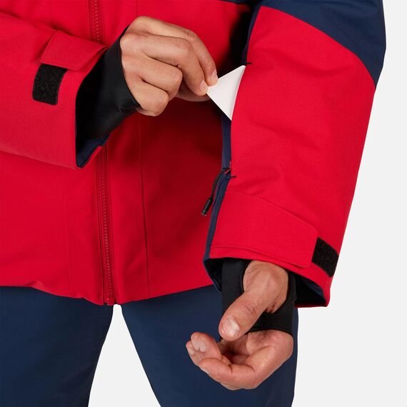 ROSSIGNOL KURTKA NARCIARSKA MĘSKA ROCHRUN INSULATED JKT czerwony
