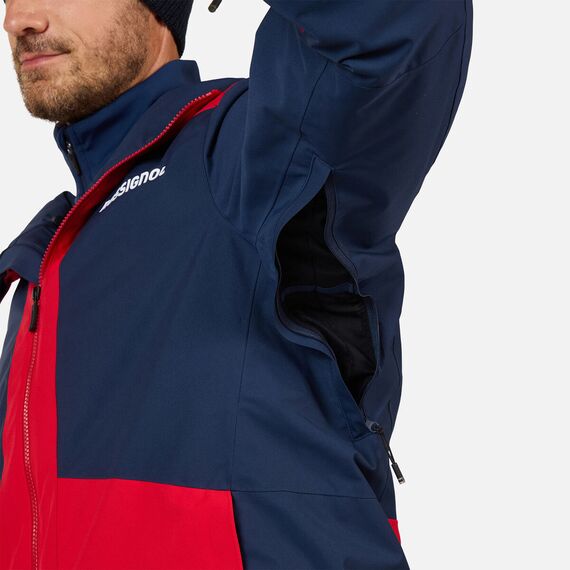 ROSSIGNOL KURTKA NARCIARSKA MĘSKA ROCHRUN INSULATED JKT czerwony