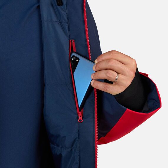 ROSSIGNOL KURTKA NARCIARSKA MĘSKA ROCHRUN INSULATED JKT czerwony