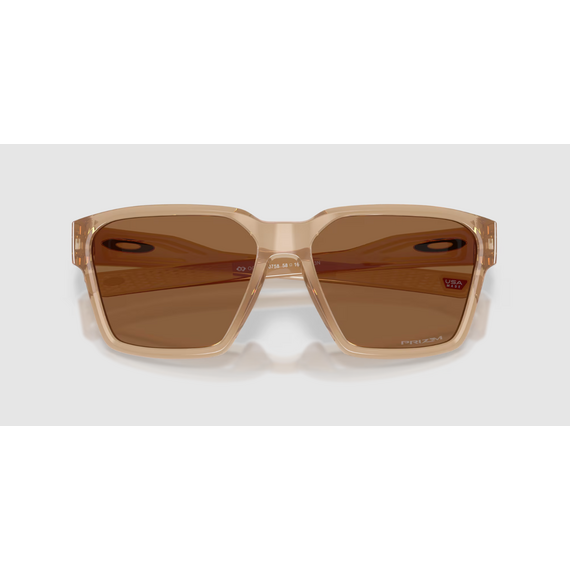 OAKLEY okulary przeciwsłoneczne z pokrowcem BRIZA Pol Sepia/Przm Bronze