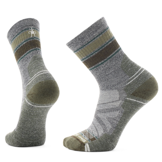 SMARTWOOL skarpety trekkingowe HIKE LC STRP MCRW HIKE ASH/C