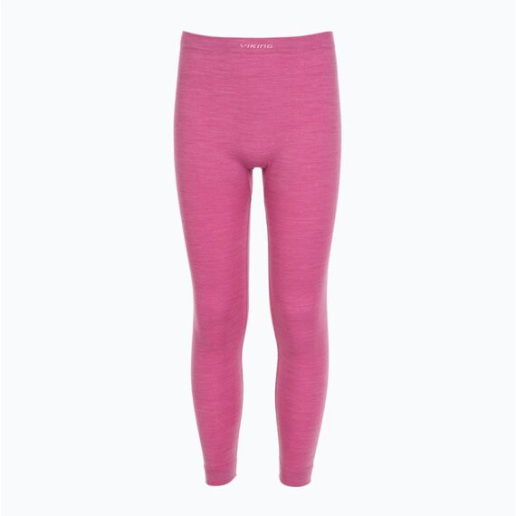 Bielizna dziecięca zestaw VIKING Flam Kids Set Merino różowa