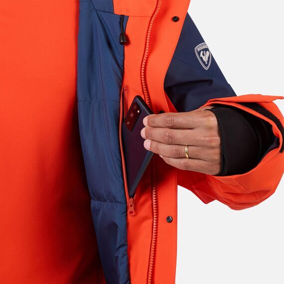 ROSSIGNOL KURTKA NARCIARSKA MĘSKA VELIKA INSULATED JKT pomarańczowy