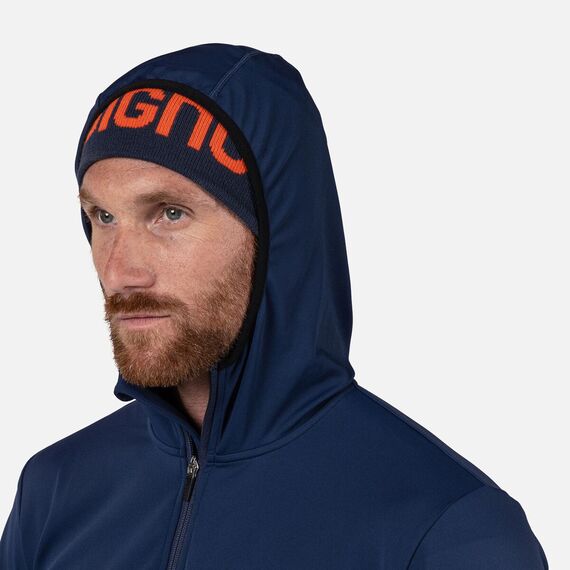ROSSIGNOL BLUZA NARCIARSKA MĘSKA MID LAYER STRETCH HOODIE granatowy