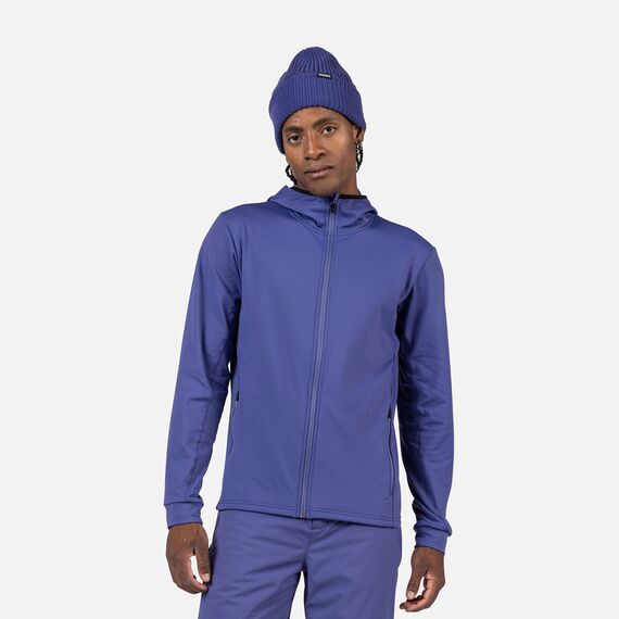 ROSSIGNOL BLUZA NARCIARSKA MĘSKA MID LAYER STRETCH HOODIE niebieski